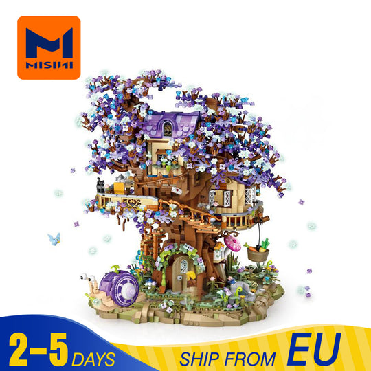 MISINI 1065 Elf Tree House EU Warehouse Express