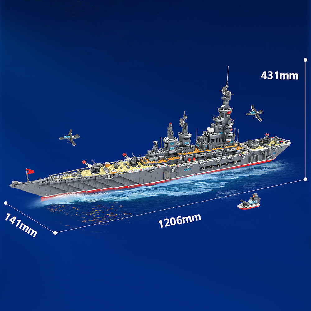 MISINI 100041 Heavy Battleship