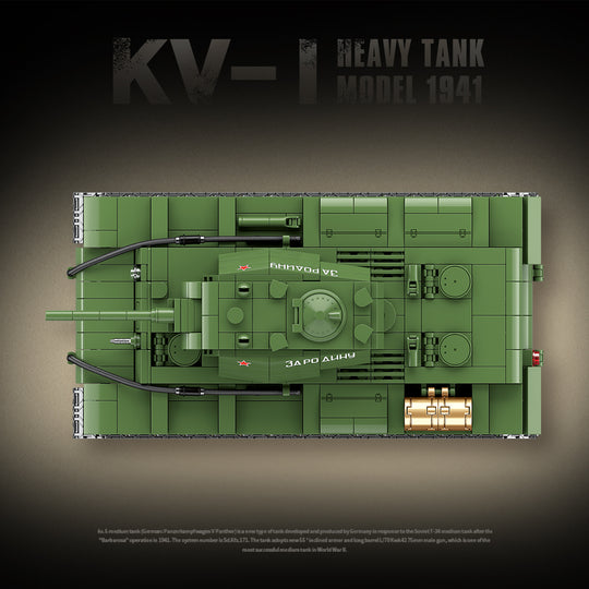 MISINI QG100253  KV-1 Heavy Tank (Model 1941)