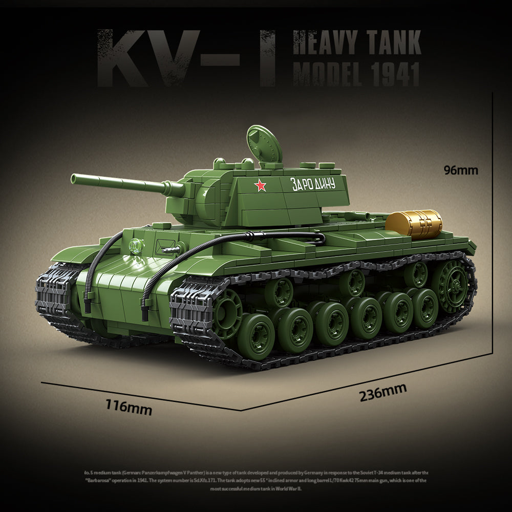 MISINI QG100253  KV-1 Heavy Tank (Model 1941)