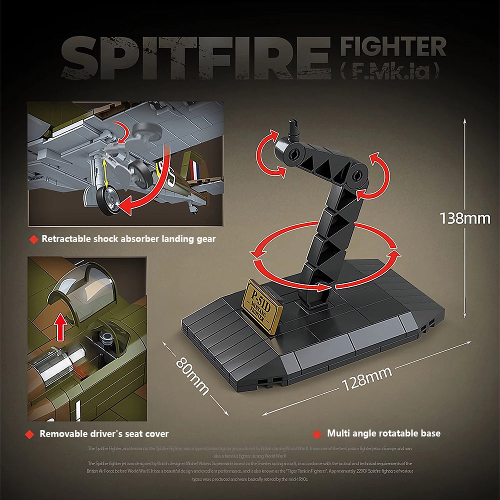 MISINI 100279 Spitfire F.MK.la