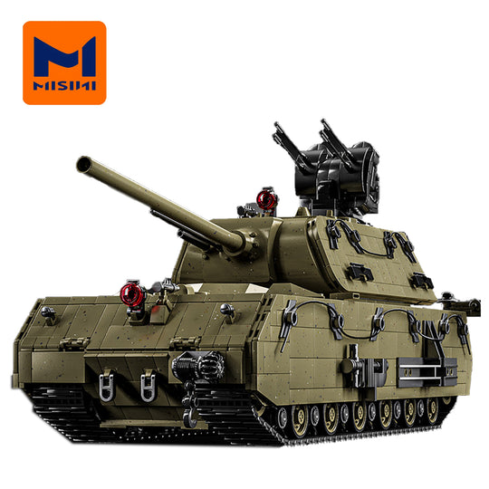 MISINI  98001 Maus Super Heavy Tank（Camouflage Dot Desert Edition）