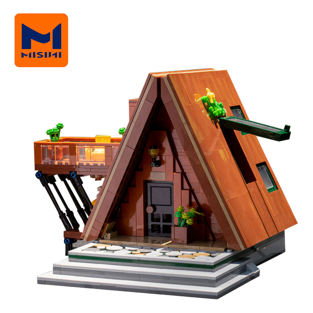 MISINI JD038 Mountain A-frame Cabin