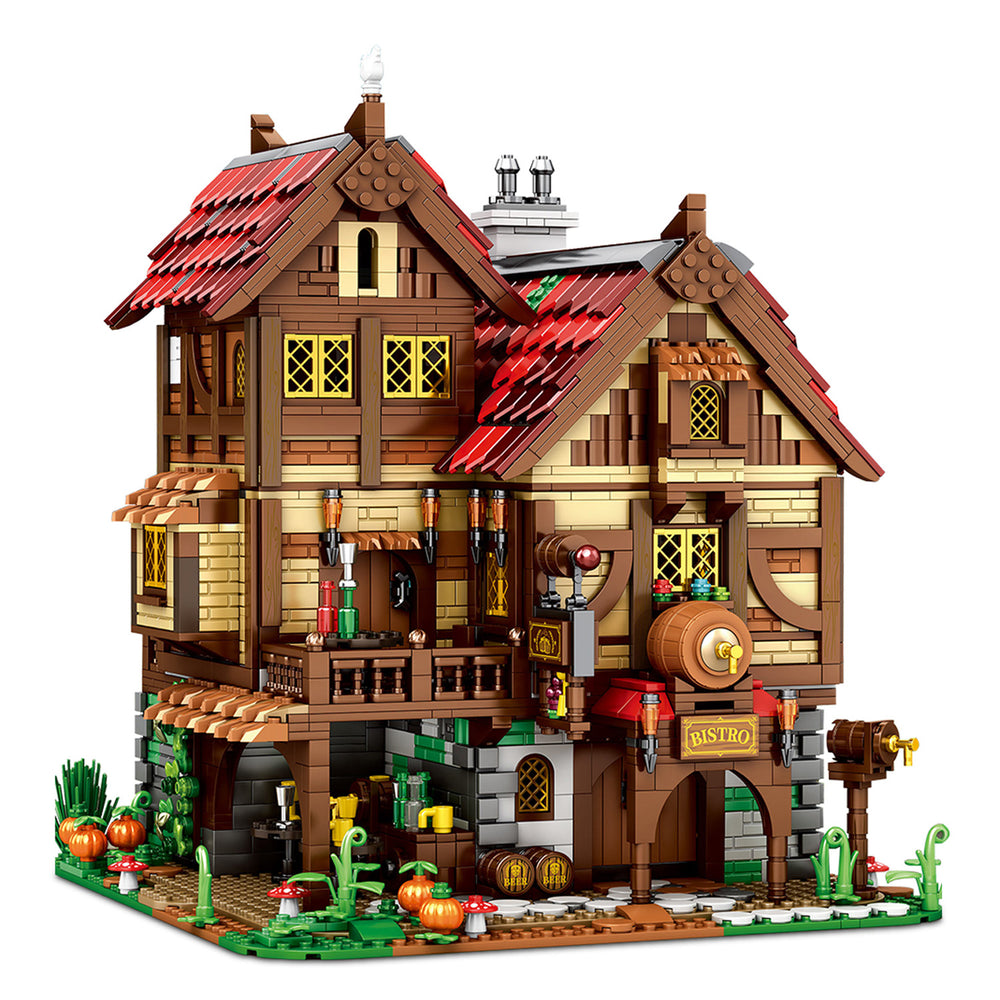 MISINI 66018 Medieval Tavern EU Warehouse Express