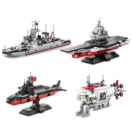 MISINI 4 in 1 Military Building Blocks Set ( 3518+3519+3520+3521 ) US Warehouse Express