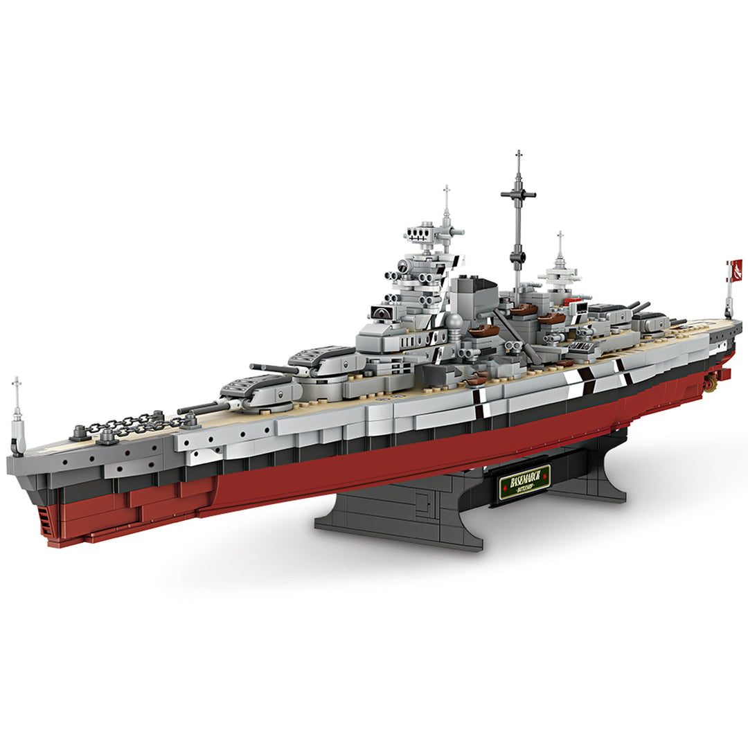 MISINI  FC4201 German Battleship Bismarck  US Warehouse Express