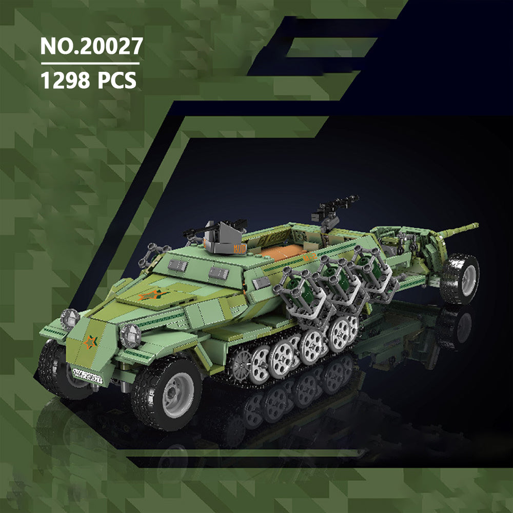 MISINI 20027 Half-track armored vehicle