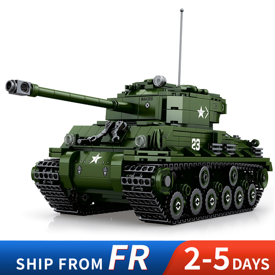 MISINI 77030 Sherman M4A3E8 World of tanks Official License FR Warehouse Express