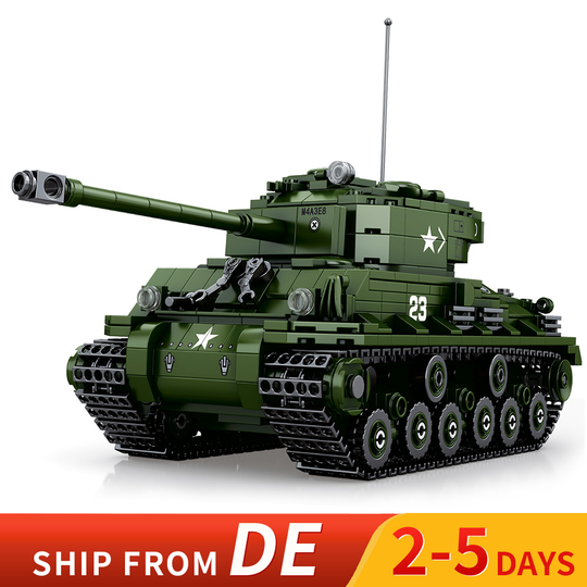 MISINI 77030 Sherman M4A3E8 World of tanks Official License DE Warehouse Express