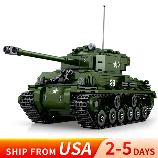 MISINI 77030 Sherman M4A3E8 World of tanks Official License US Warehouse Express