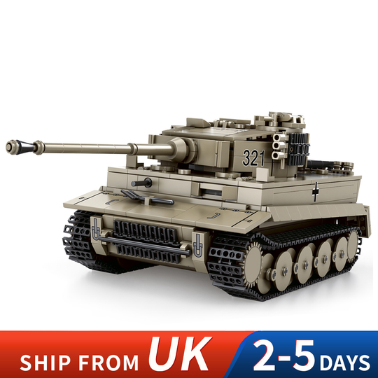 MISINI-77031 Tiger  I  World of tanks Official License UK  Warehouse Express