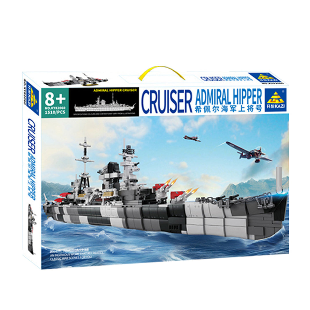 MISINI 82060 Admiral Hipper-Class Cruiser EU Warehouse Express