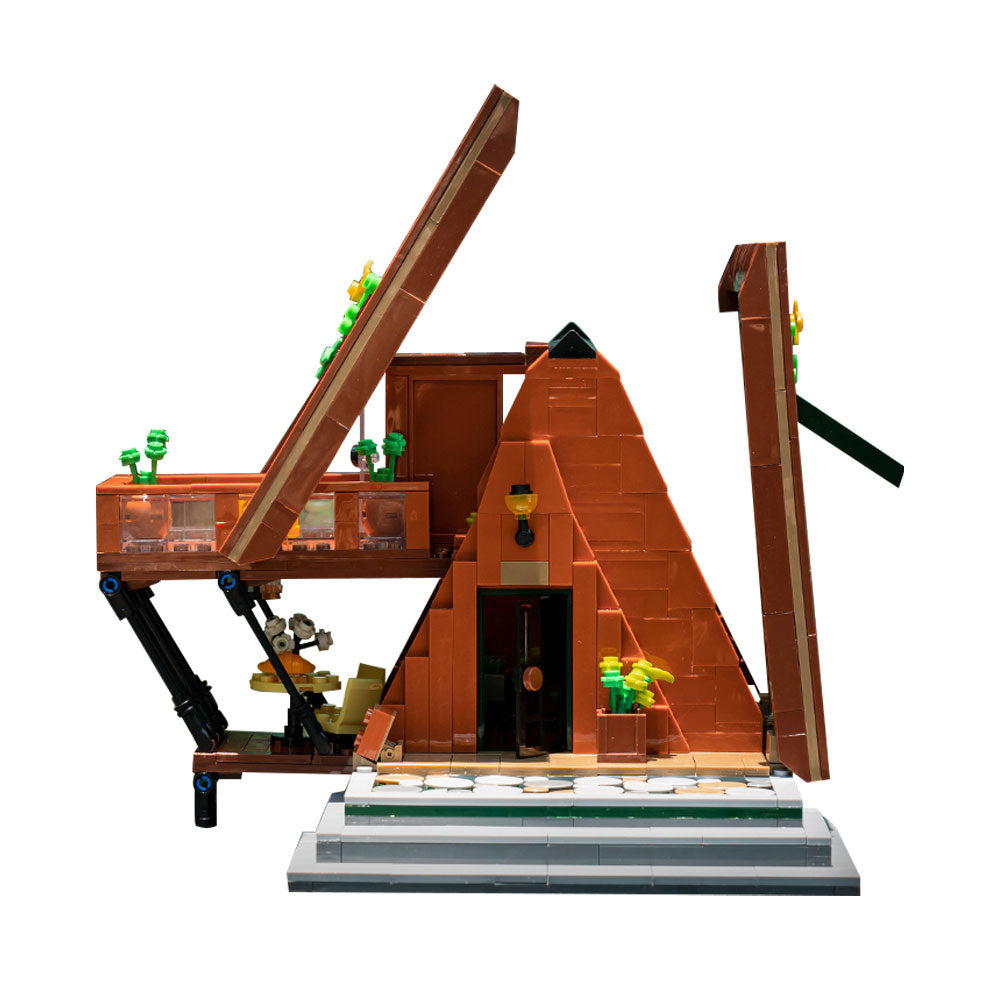 MISINI JD038 Mountain A-frame Cabin