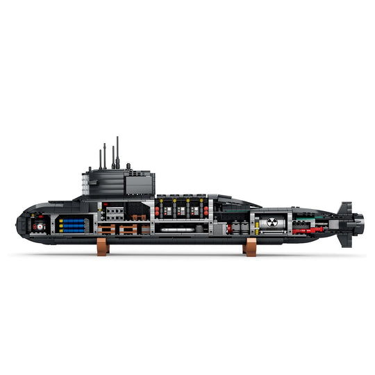 MISINI 800 094 Type Nuclear Submarine Building Block EU Warehouse Express