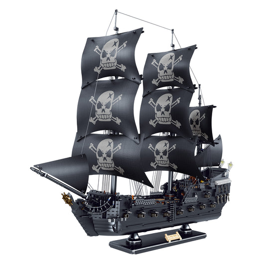 MISINI 33305 Black Pirate Ship