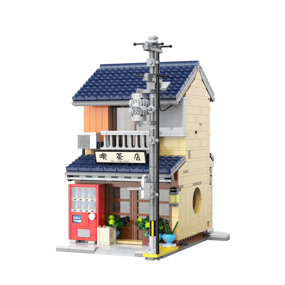 MISINI C66010W Japanese Tea House Building Blocks Set EU Warehouse Express