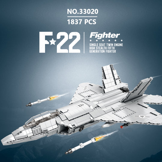 MISINI 33020 F-22 aircraft