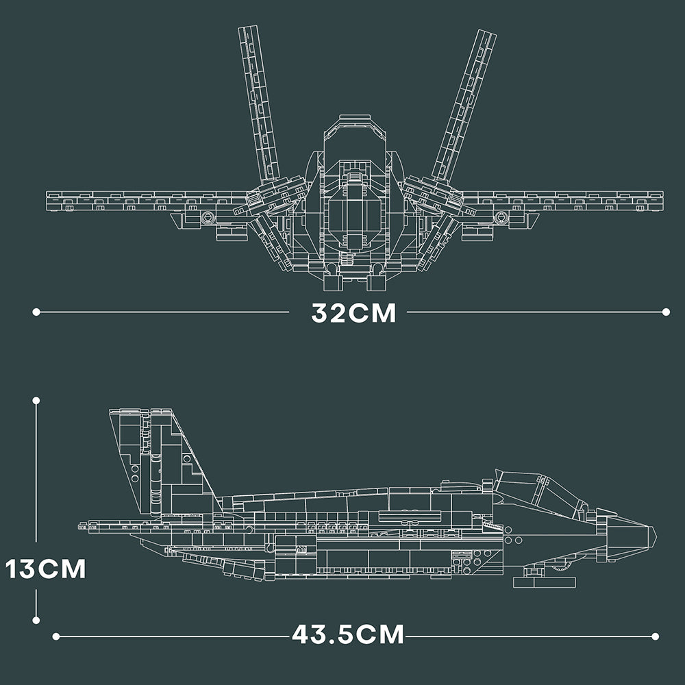 MISINI 33021 F-35B aircraft