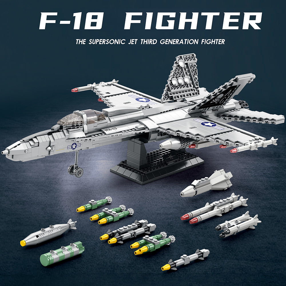 MISINI 33022 F-18 Hornet Fighter