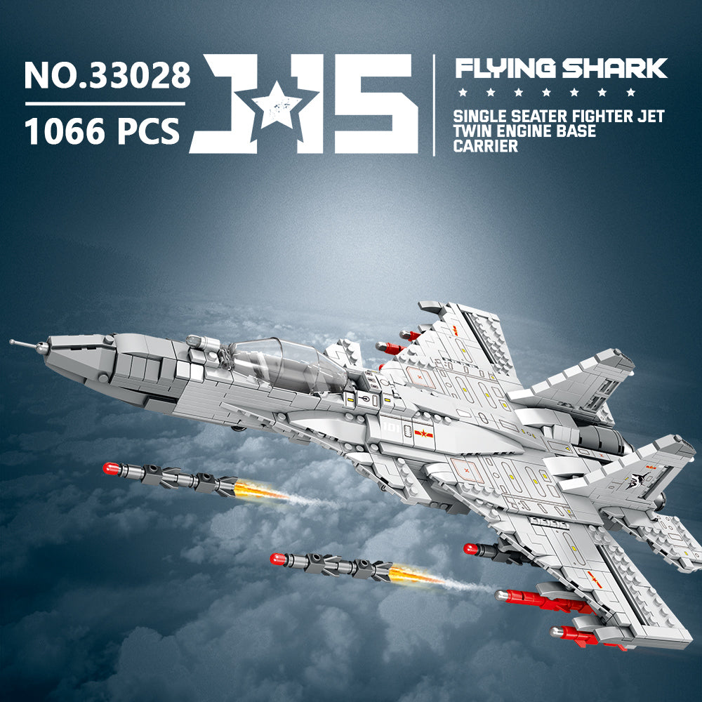 MISINI 33028 J-15 Flying Shark Fighter