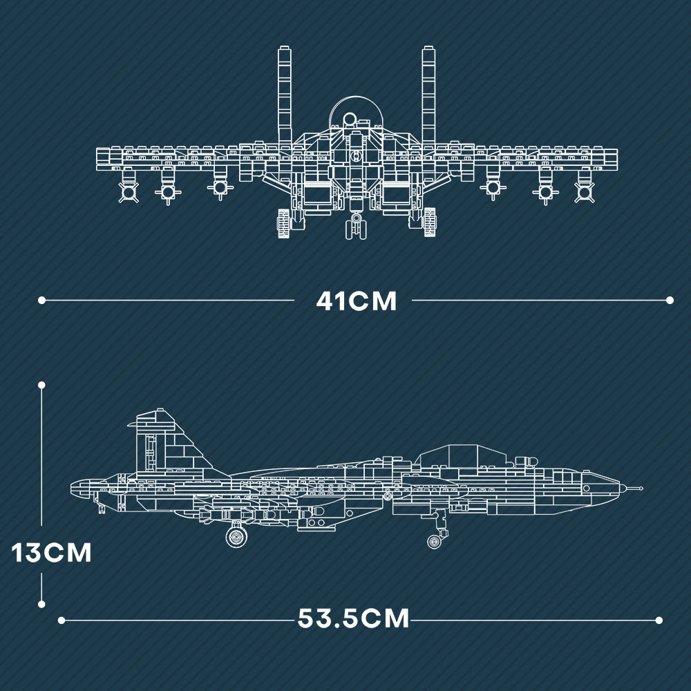 MISINI 33028 J-15 Flying Shark Fighter