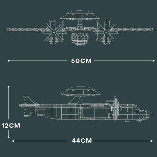 MISINI 33029 E2 Early Warning Aircraft