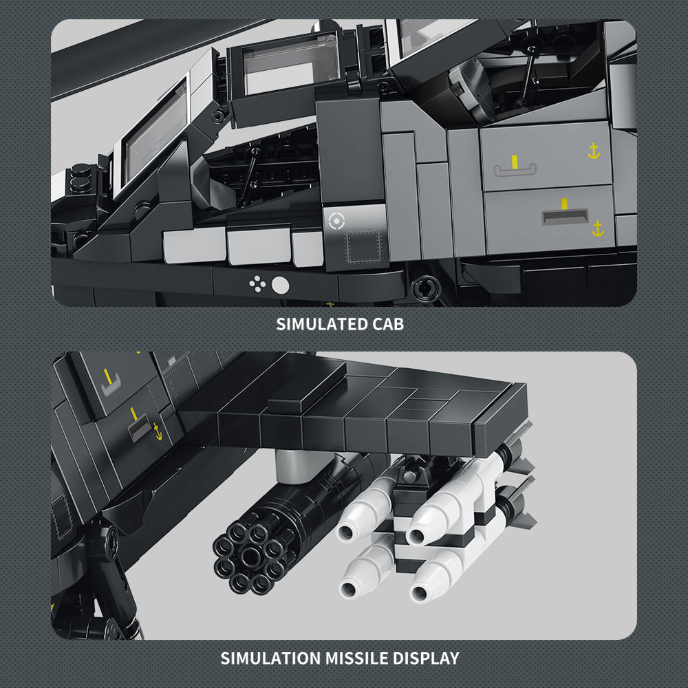 MISINI 33033 WZ-10 Fiery Thunderbolt Armed