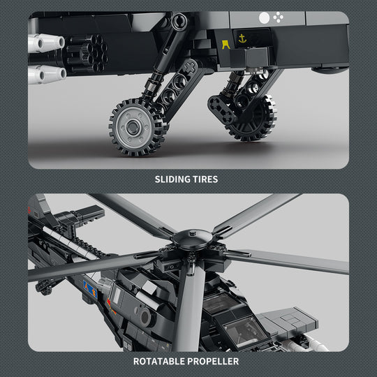 MISINI 33033 WZ-10 Fiery Thunderbolt Armed