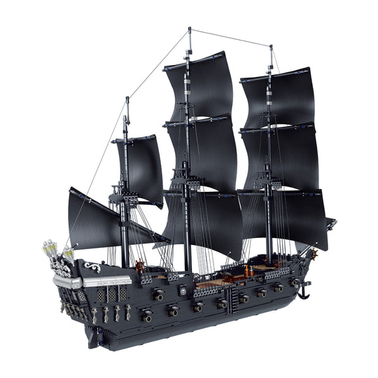 MISINI 33305 Black Pirate Ship