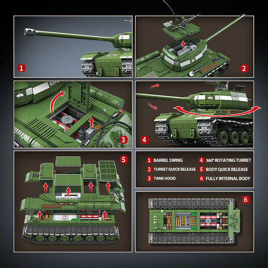 MISINI 100249 IS-2 heavy tank