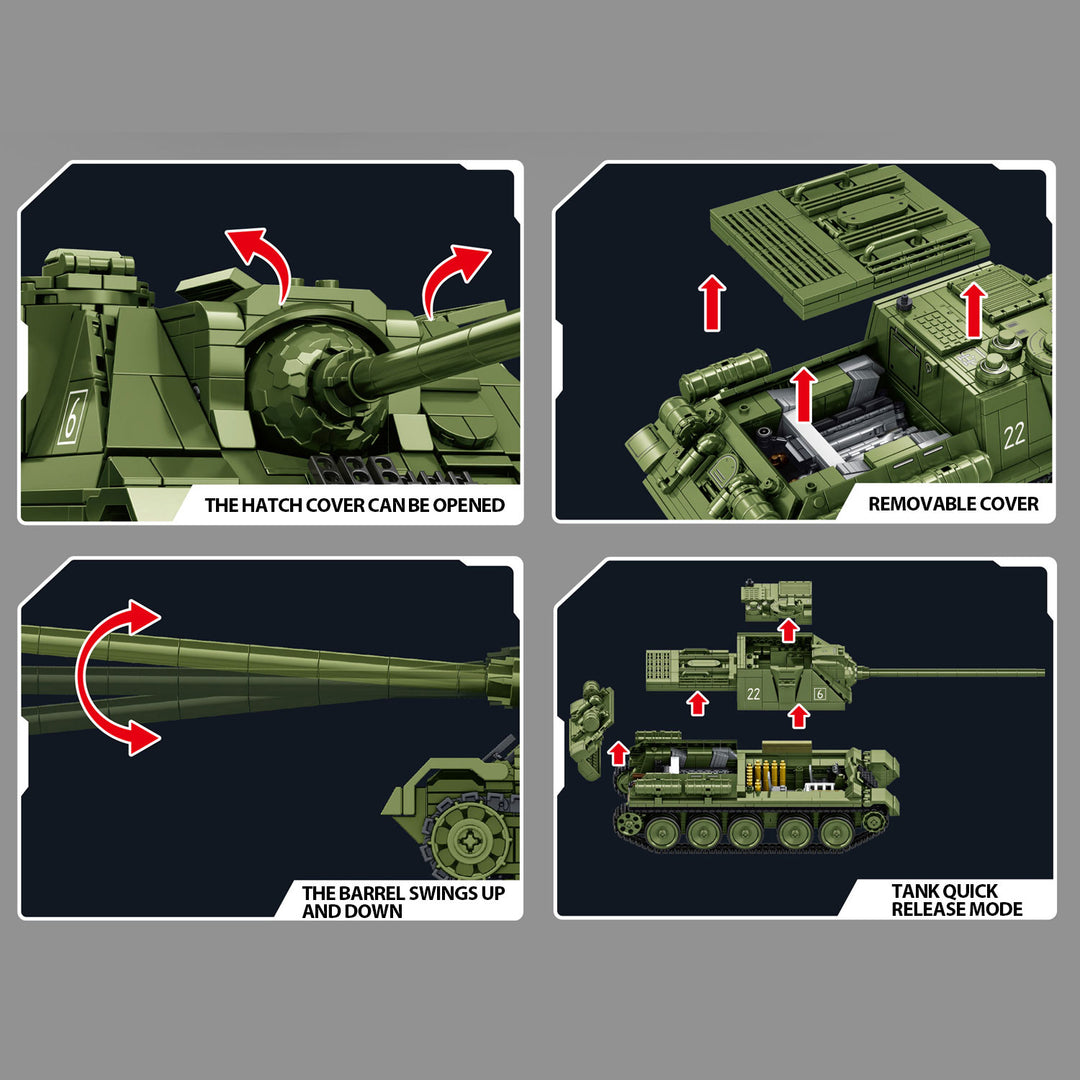 MISINI 632022 SU-100 tank