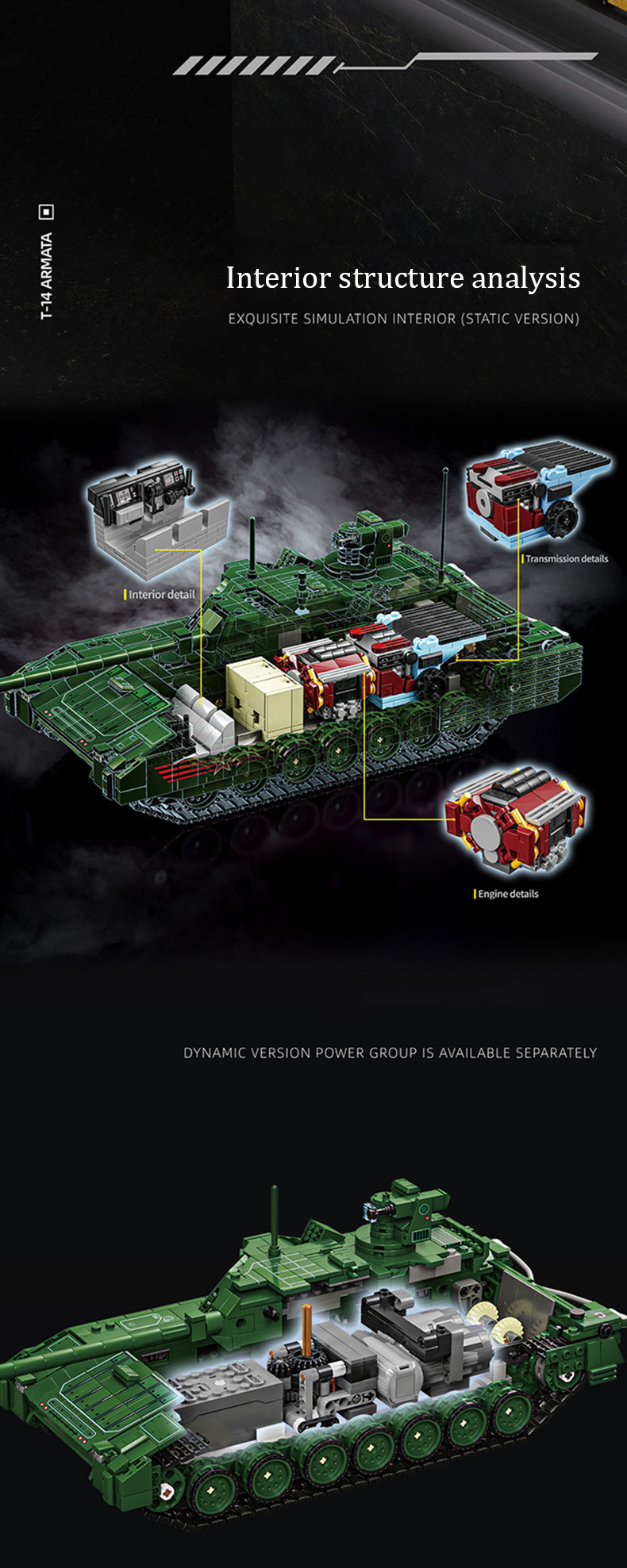 MISINI   96003 T-14 Armata Main Battle Tank