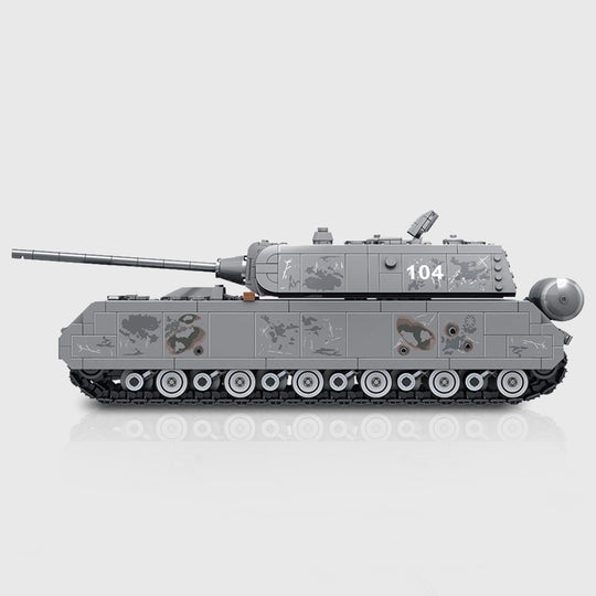 MISINI 628009 WWII Rat Heavy Tank