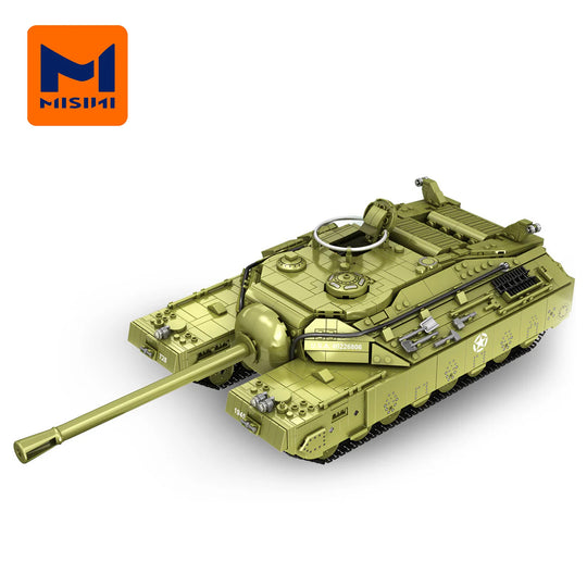 MISINI Technik Panlos 628010 T28 Heavy Tank Building Kit