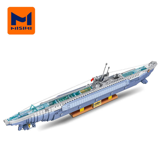 MISINI 628011 VIIC U-552 Submarine