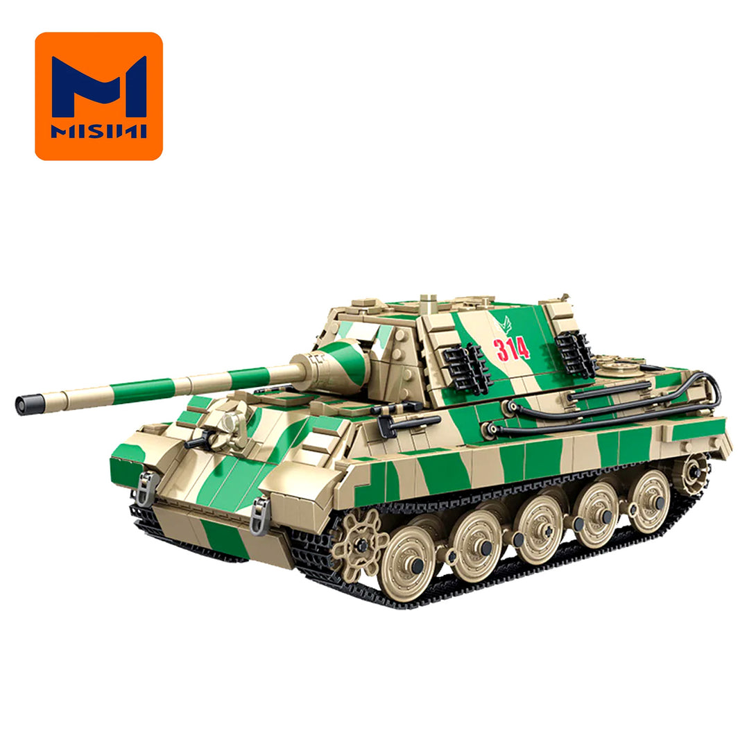 MISINI 632017 Tiger Heavy Armored Tank Building Blocks