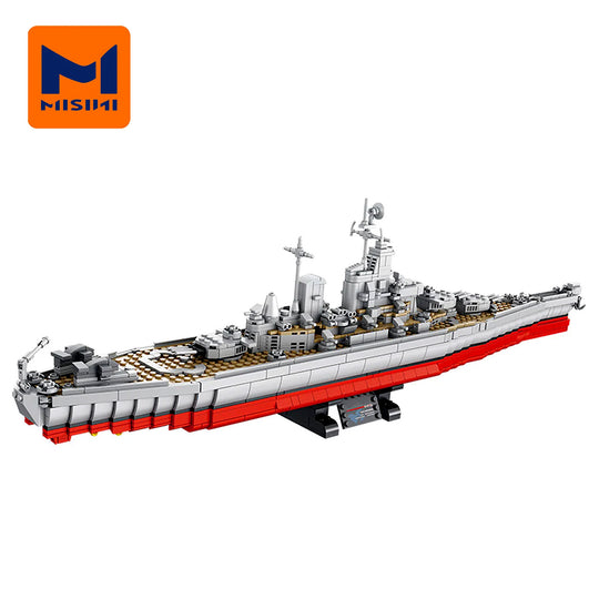 MISINI Panlos 637010 Lowa Class Battleship Building Block