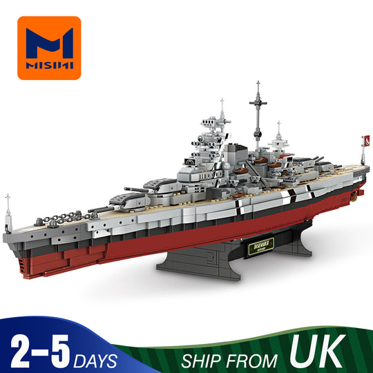 MISINI  FC4201 German Battleship Bismarck  UK Warehouse Express