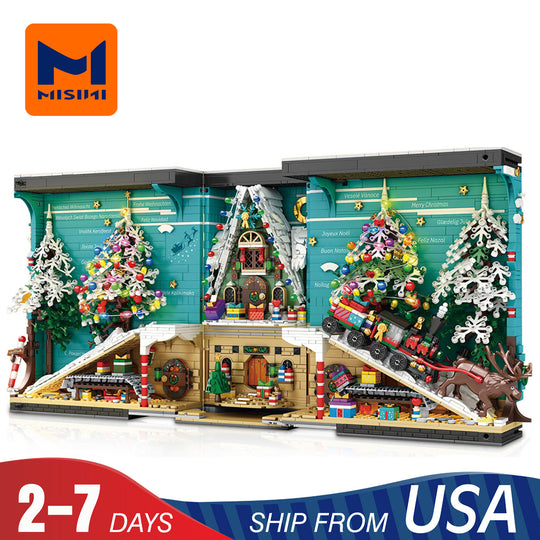 MISIN 66033 Christmas Bookends US Warehouse Express