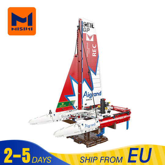 MISINI 58124 F50 Hydrofoil Catamaran Sailboat EU Warehouse Express