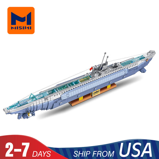 MISINI 628011 VIIC U-552 Submarine US Warehouse Express