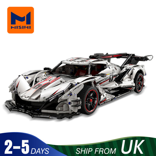 MISINI C61053W  Technic Sports Car Building Blocks UK Warehouse Express