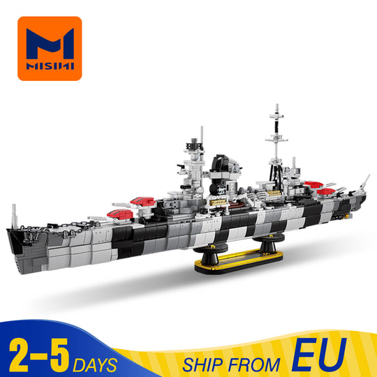 MISINI 82060 Admiral Hipper-Class Cruiser EU Warehouse Express