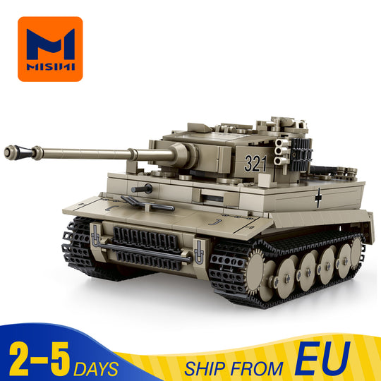 MISINI 77031 Tiger  I  World of tanks Official License EU Warehouse Express