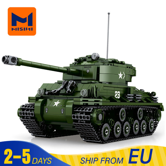 MISINI 77030 Sherman M4A3E8 World of tanks Official License EU Warehouse Express