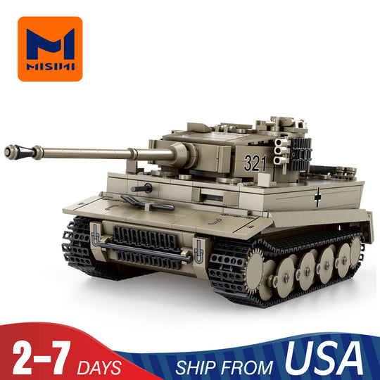 MISINI 77031 Tiger  I  World of tanks Official License US Warehouse Express