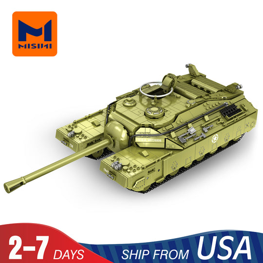 MISINI 628010 T28 Heavy Tank Building Kit US Warehouse Express