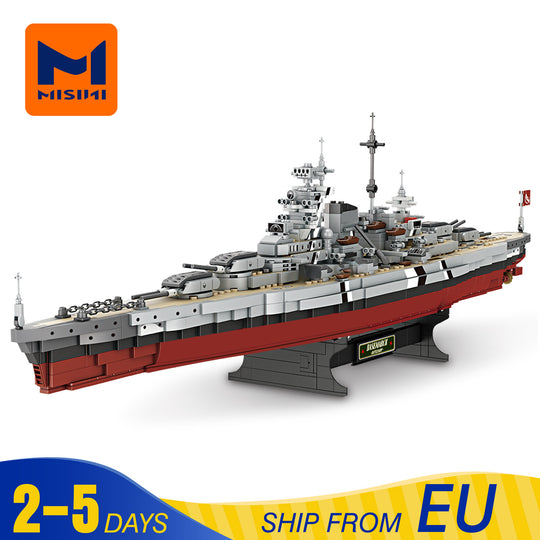 MISINI  FC4201 German Battleship Bismarck  EU Warehouse Express