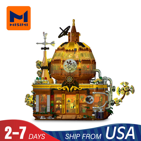 MISINI 020202 Steampunk Magic Shop US Warehouse Express