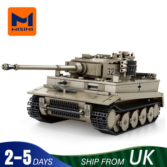 MISINI 77031 Tiger  I  World of tanks Official License UK Warehouse Express